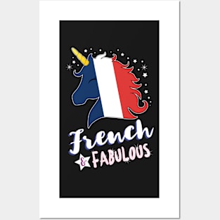 French & Fabulous Unicorn Posters and Art